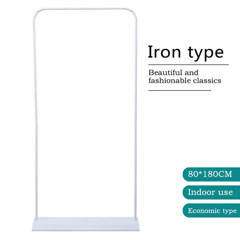 Hanging Picture Metal Frames Display Door Shape Banner Stand