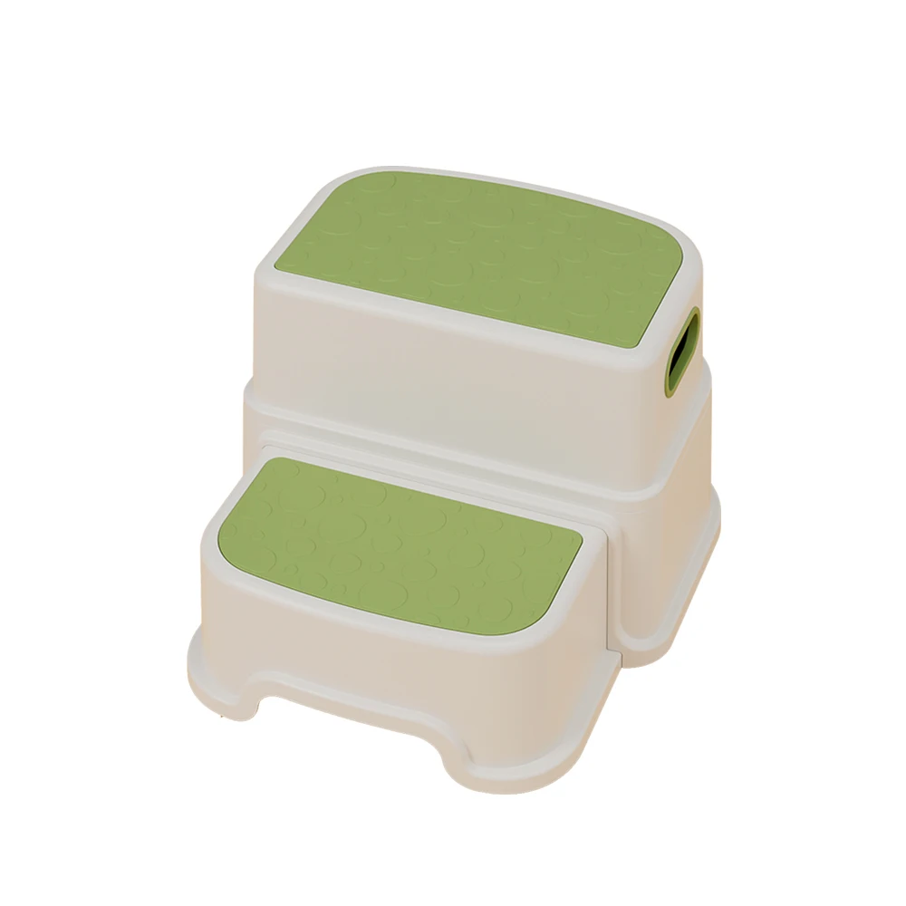 Split Design Plastic Children Baby Bath Toilet Two Step Stool Children