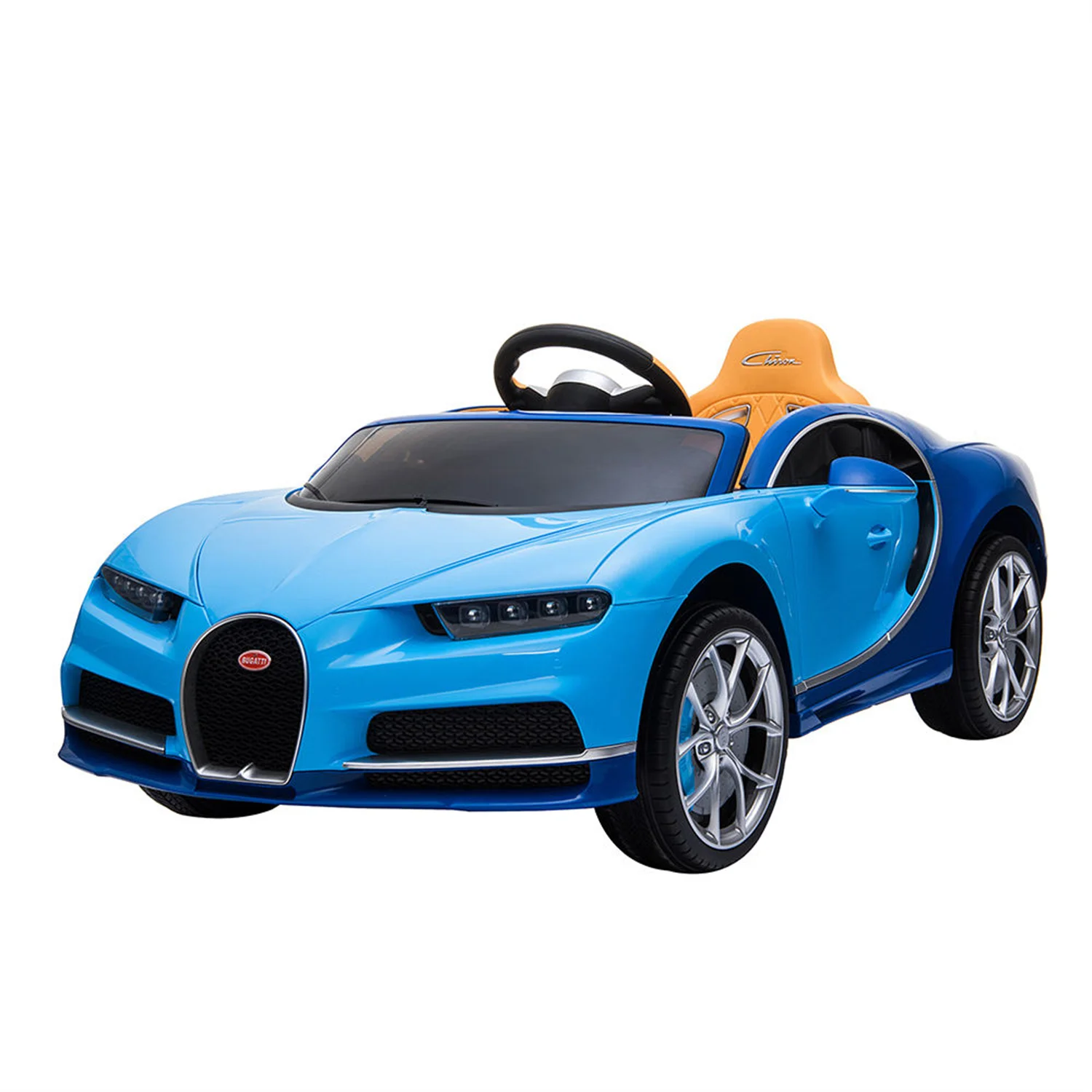 Детский спортивный автомобиль Bugatti Chiron 12 В