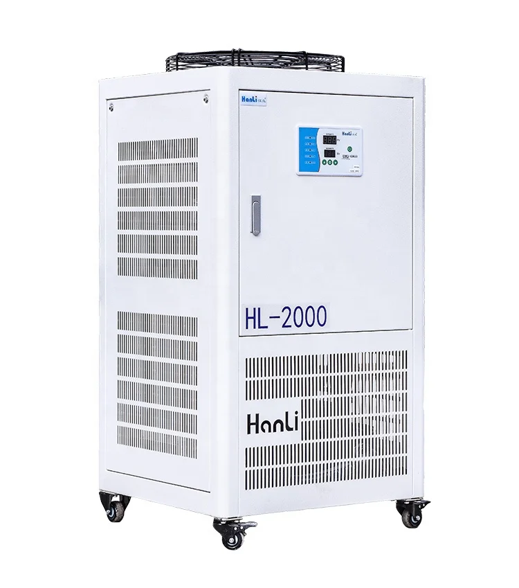 HANLI forced air cooling laser chiller HL- 2000-QG2/2  2kW  AC  220V  50HZ/60HZ