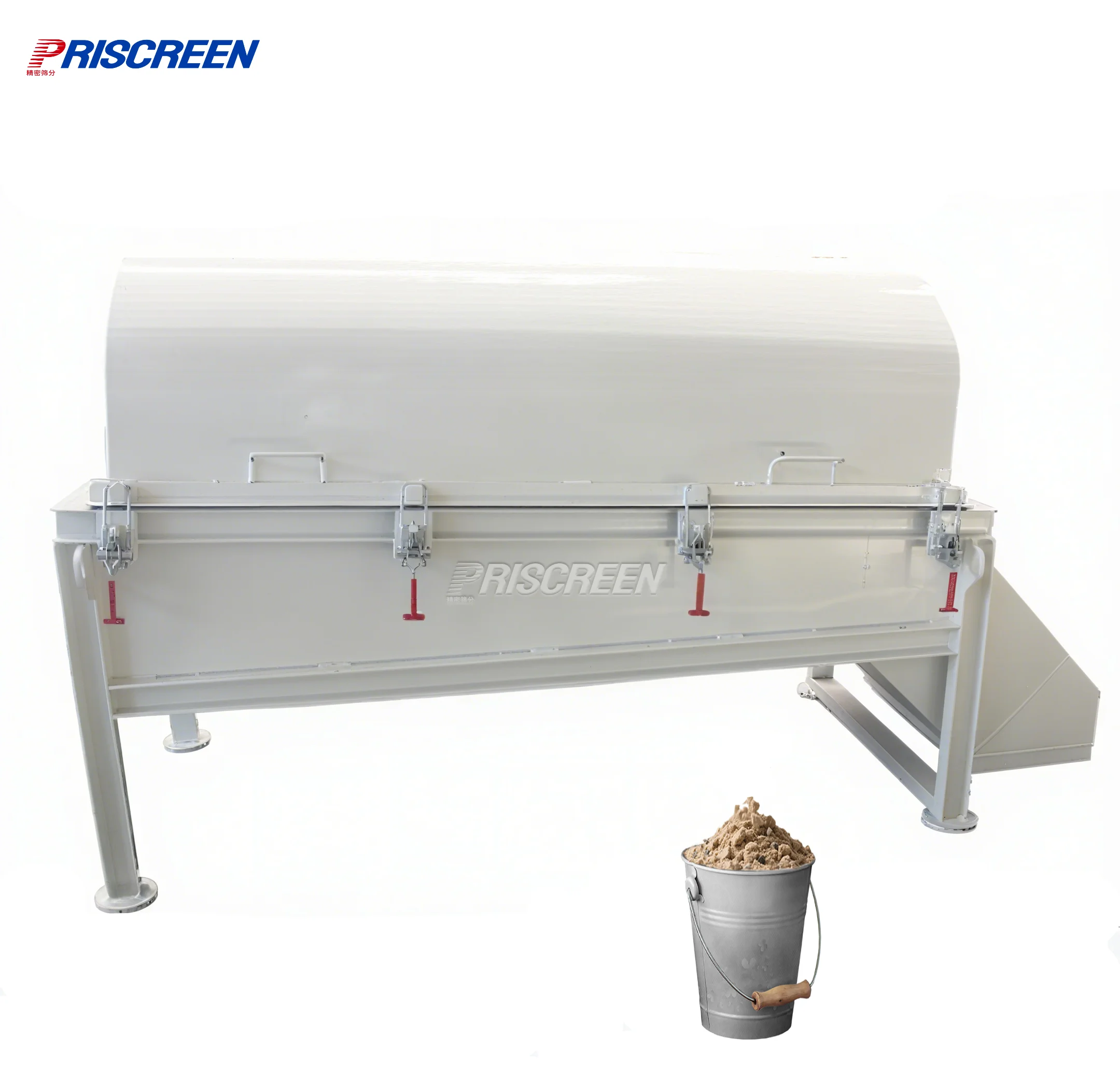 Портативный вращающийся барабан Наклонный вибратор для рудного бетона добыча угля горизонтальные инженерные строительные питатели удобные