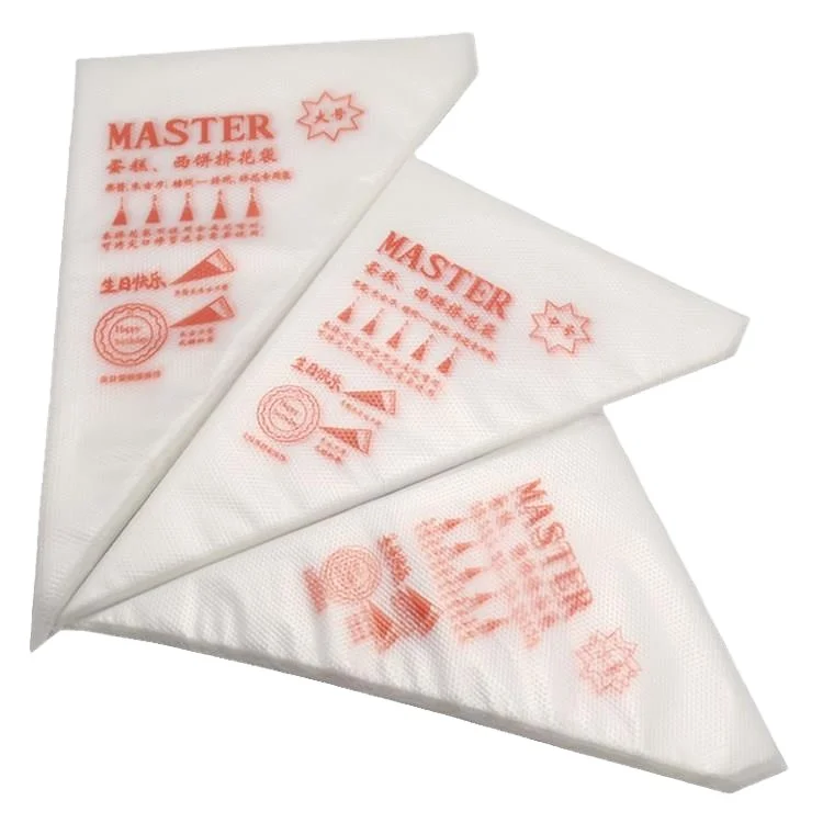 Disposable 10 Pack Medium Cake Cream Decorating Bag Jam Chocolate Squeeze Bag Decorating Bag