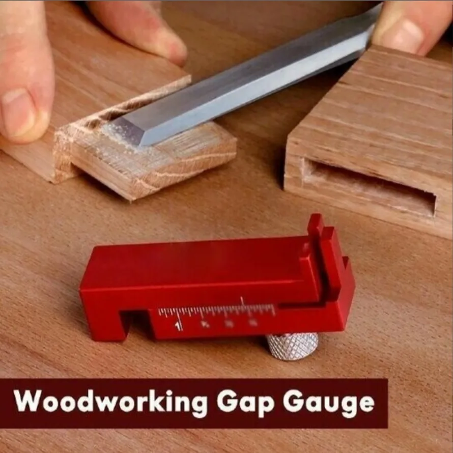 
Depth Measuring Ruler Woodworking Mini Gaps Gauge Aluminum Alloy Depth Line Ruler Marking Gauge Depth Measuring Ruler 