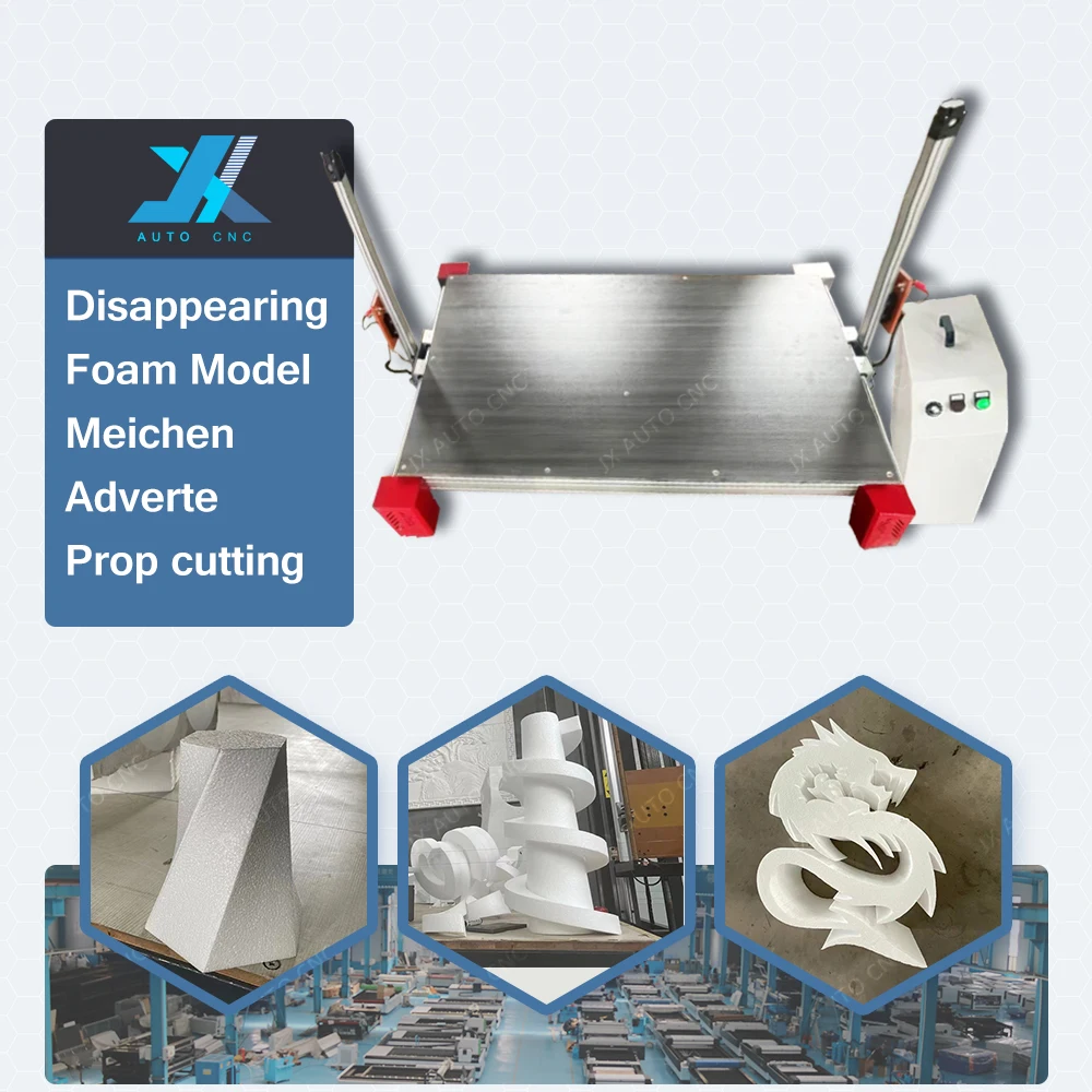 JX AUTO CNC Hobby mini design electric Hot Wire Foam Cutting Machine Cutter Adjustable