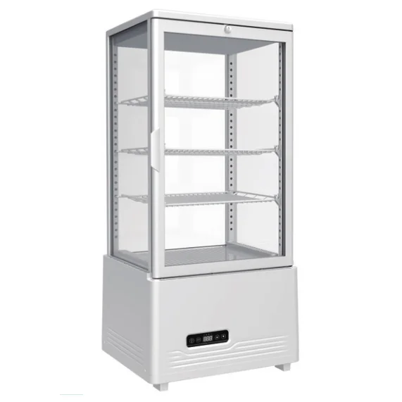 XTC79WD Commercial Full Glass Sided Beverage Display Fridge Cake Cooler Showcase For supermarket Equipment