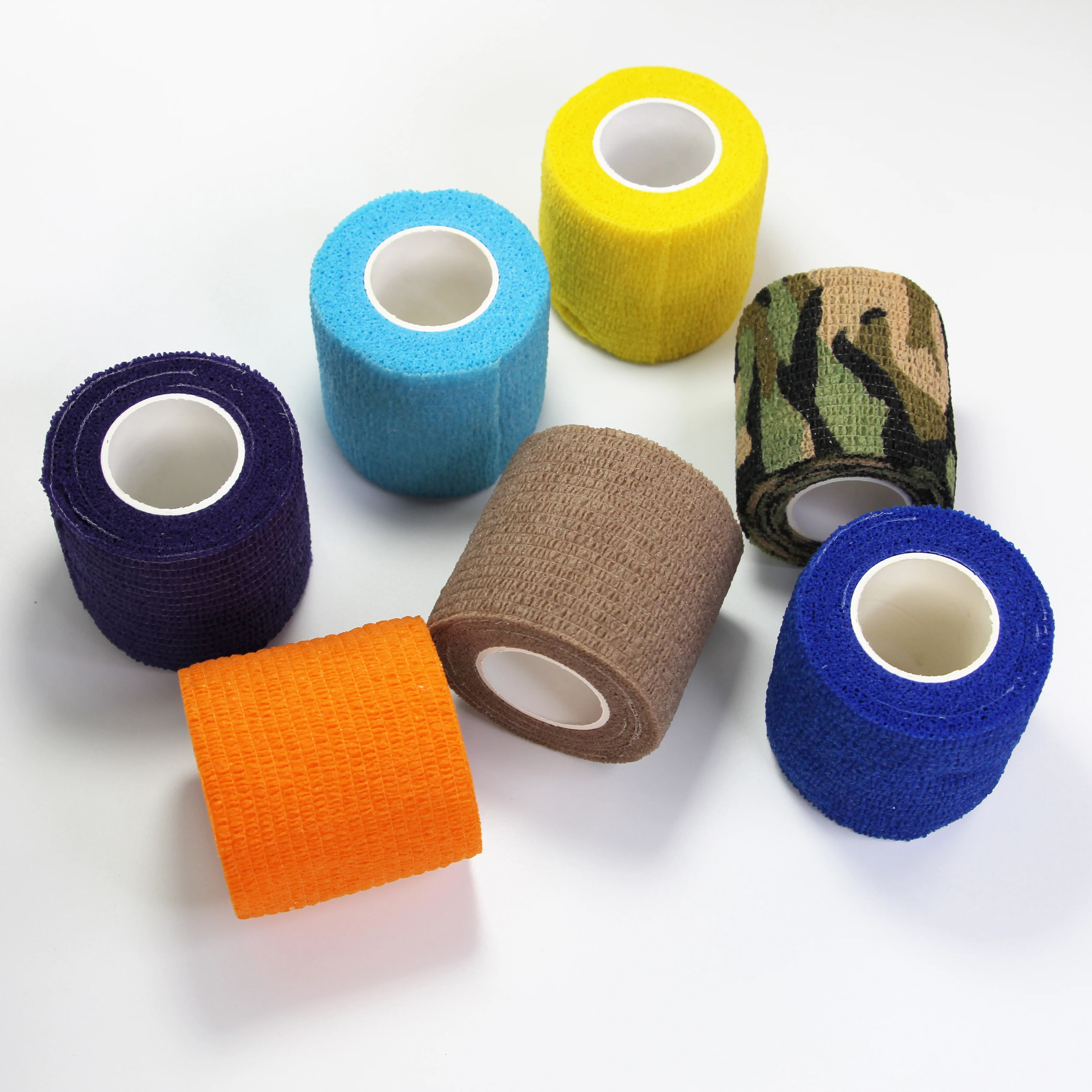 Disposable Self Adhesive Tattoo Grip Cover Wrap, Elastic Handle Bandage and Sports tape tattoo machine grip bandage