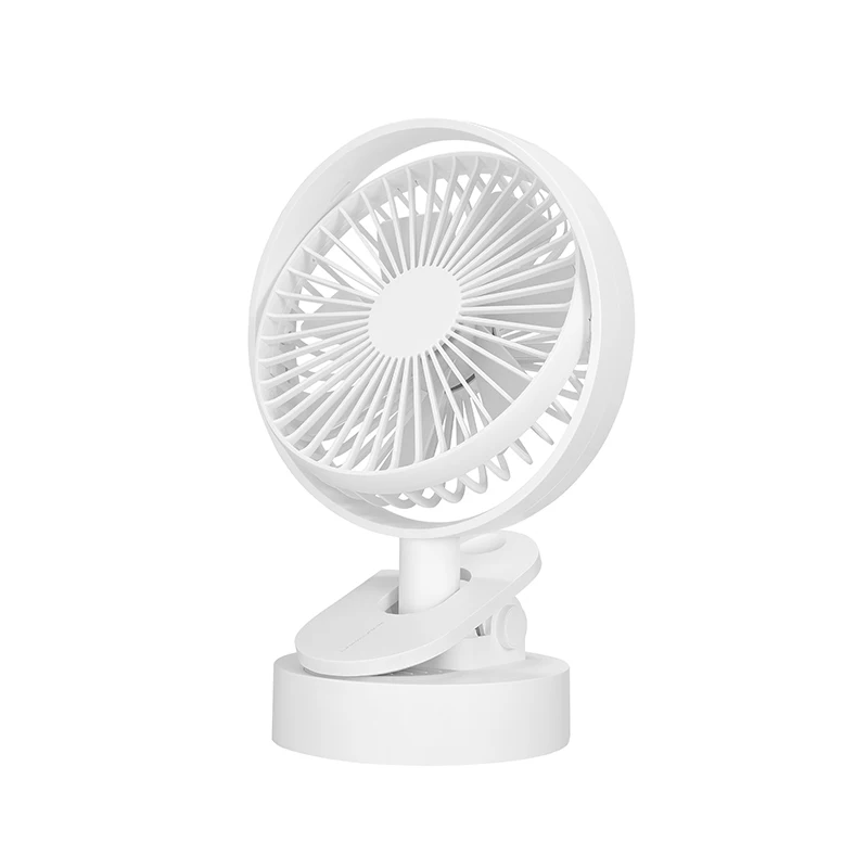 Table clip fan oscilation with clips rechargeable portable handheld table clip fan