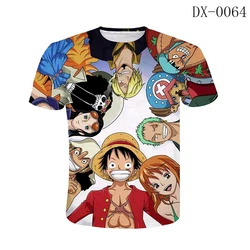 2023 camisas de poliester para sublimation one piece luffy anime digital print shirt 3d t shirts designs one piece tee shirt
