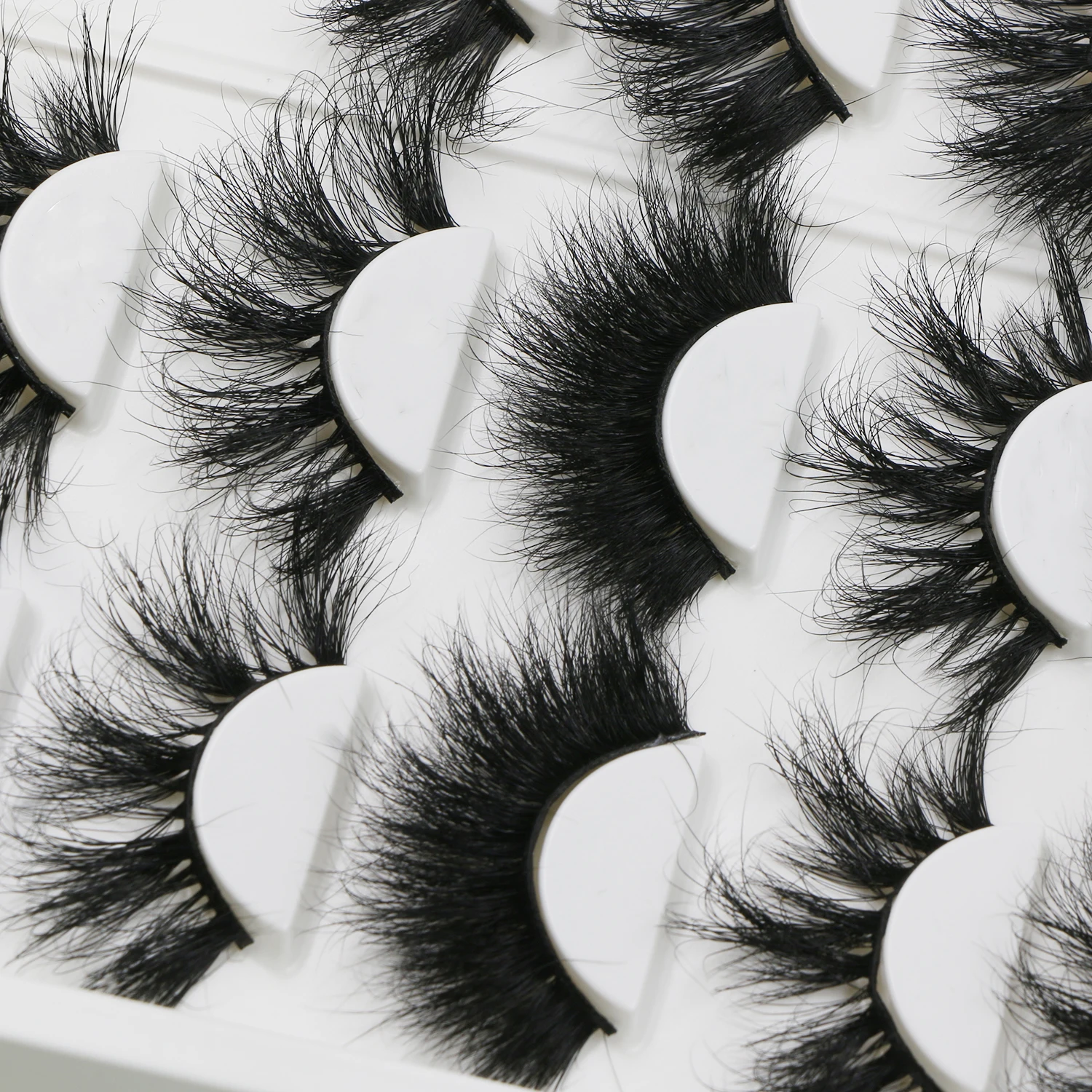 
25mm 3D Wispy Mink Eyelashes Vendor Luxury 25 mm 3D Mink Eyelash Lashes Vendor 