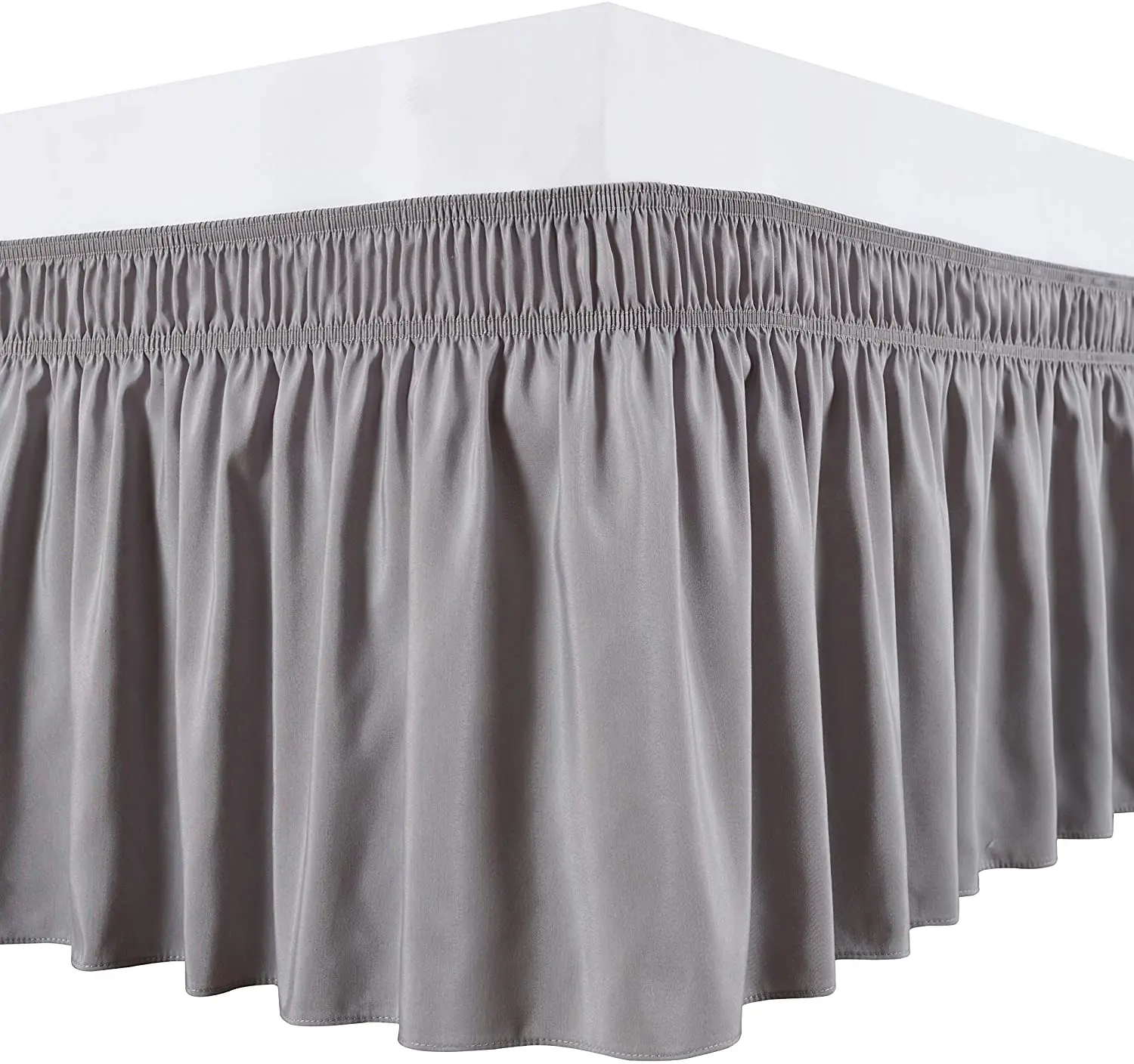 
Hot Selling Wrap Around Bed Skirts with Adjustable Belts 