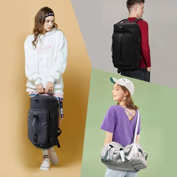 OMASKA Young People Fitness Travel Backpapck Student  Gym Sports School Duffel Fitness Sports Backpack Bag