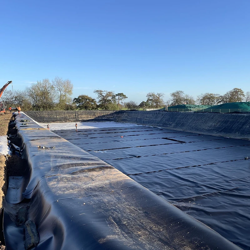 Geomembrane HDPE Liner Geomembrane 100%Virgin Material For Fish Farming Tank Shrimp Circular Pools 0.75mm1.0mm Liner Geomembrane