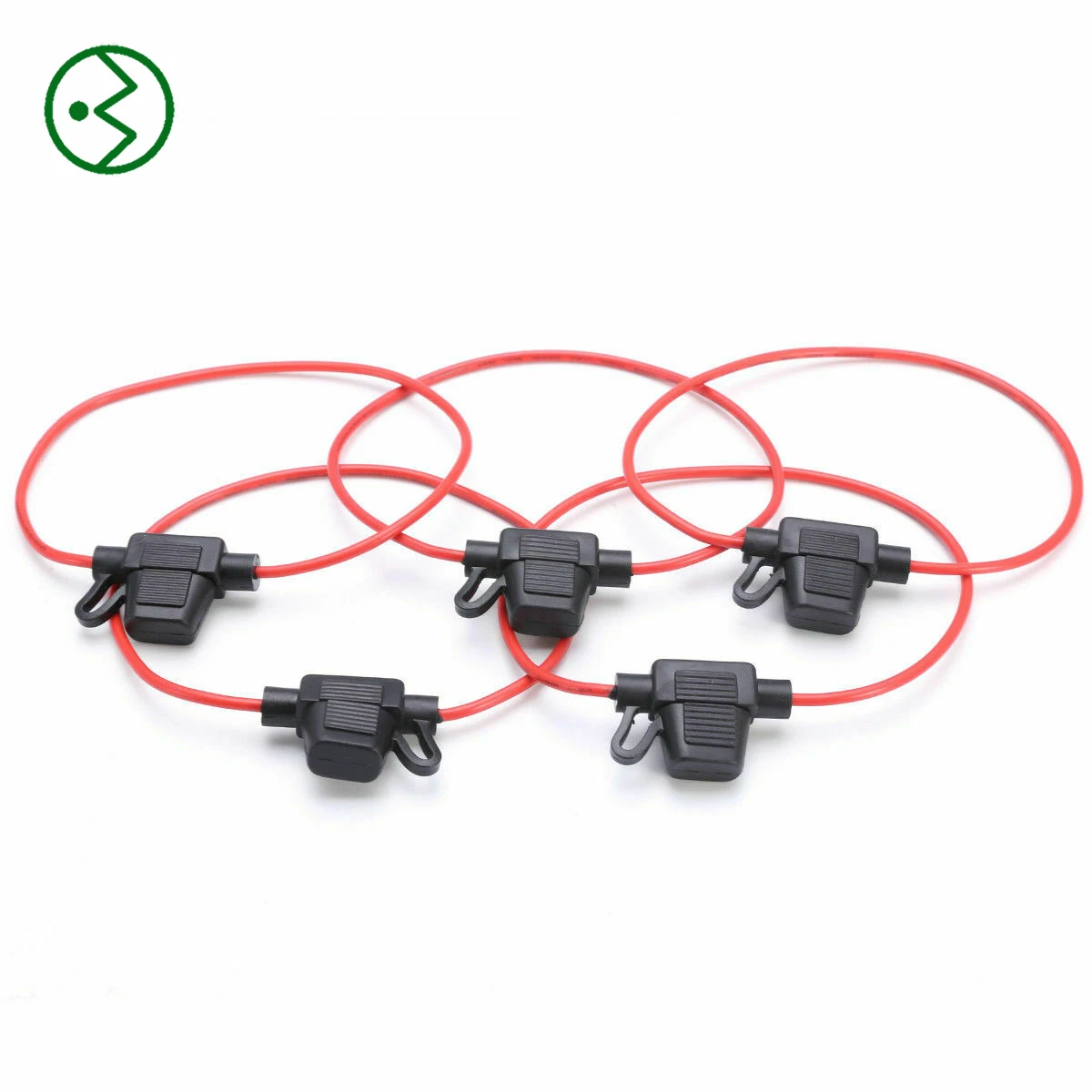 MINI BLADE Style APM ATM Inline 16AWG Fuse Holder (Water Proof) + FUSE SET 5, 7.5, 10, 15, 20 AMP