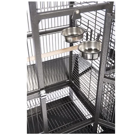 New Bird Cage Large Play Top Parrot Finch Cage Macaw Cockatoo Pet Supplies