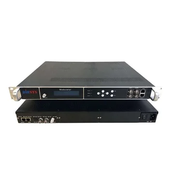 iQ4 6*ASI 128*UDP RTP IP M3U8 HLS HTTP SRT Internet IP Stream to 8/16/24 ISDB-T RF Modulator Used for ISDB-T Modulator