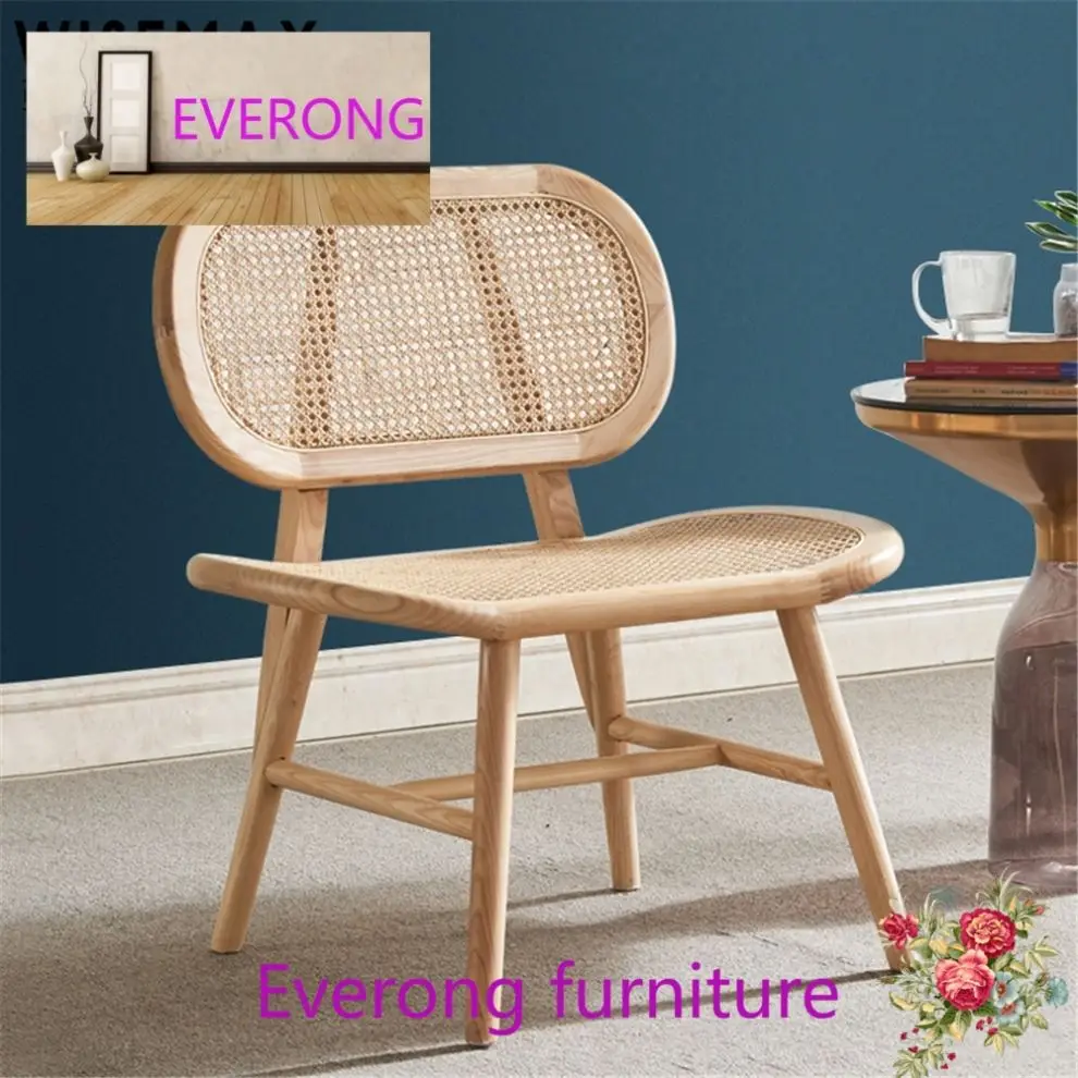 High quality wooden restaurant garden line cafe hotel dining rattan wicker bistro chair for sale