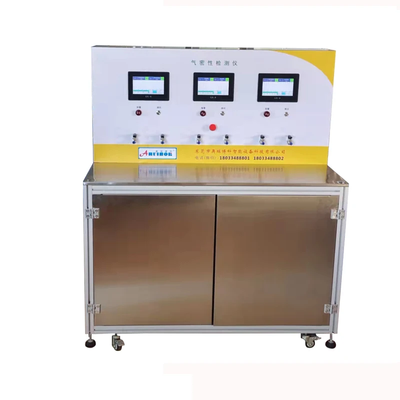 Тестер герметизации Вакуумный Герметичный прибор с тремя экранами и шестью зондами для упаковочных