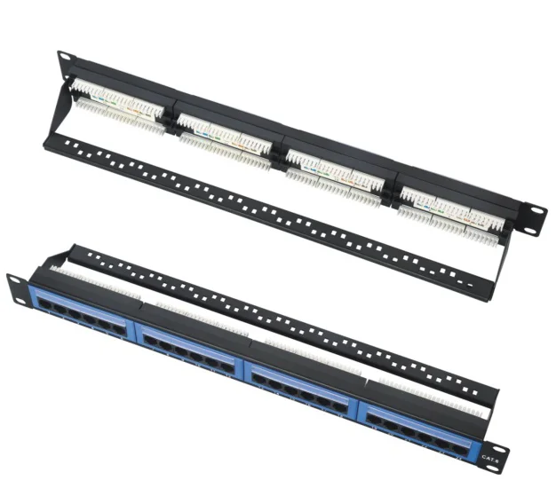 UTP 24 PORTS PATCH PANEL CAT5E CAT6 UTP 24 PORTS PATCH PANEL manufacturer