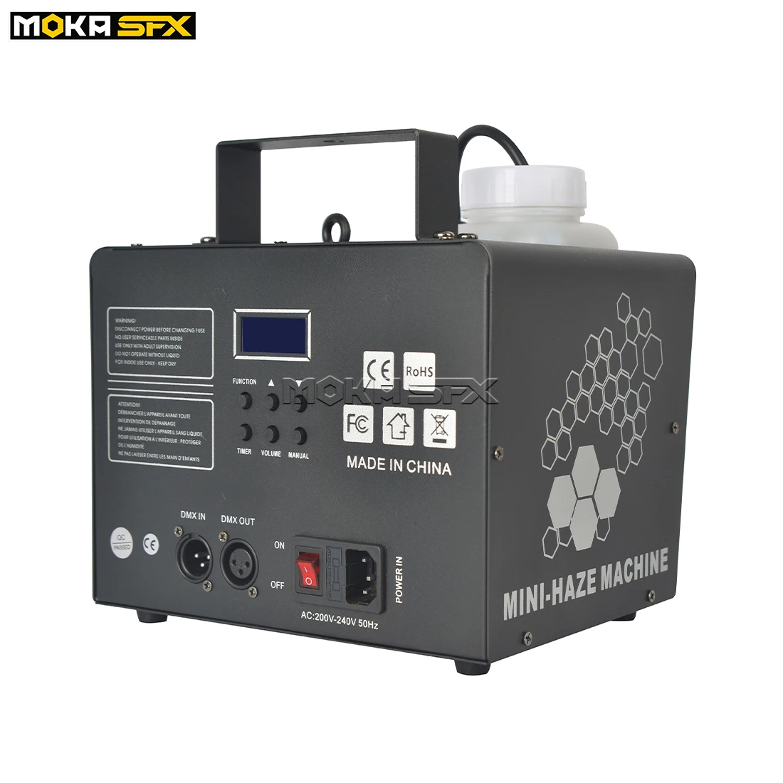MK-F11A 500W Mist Haze Machine Fog Haze Effect Machine for Theater DJ Stage Concert Party small Power Smoke Machine
