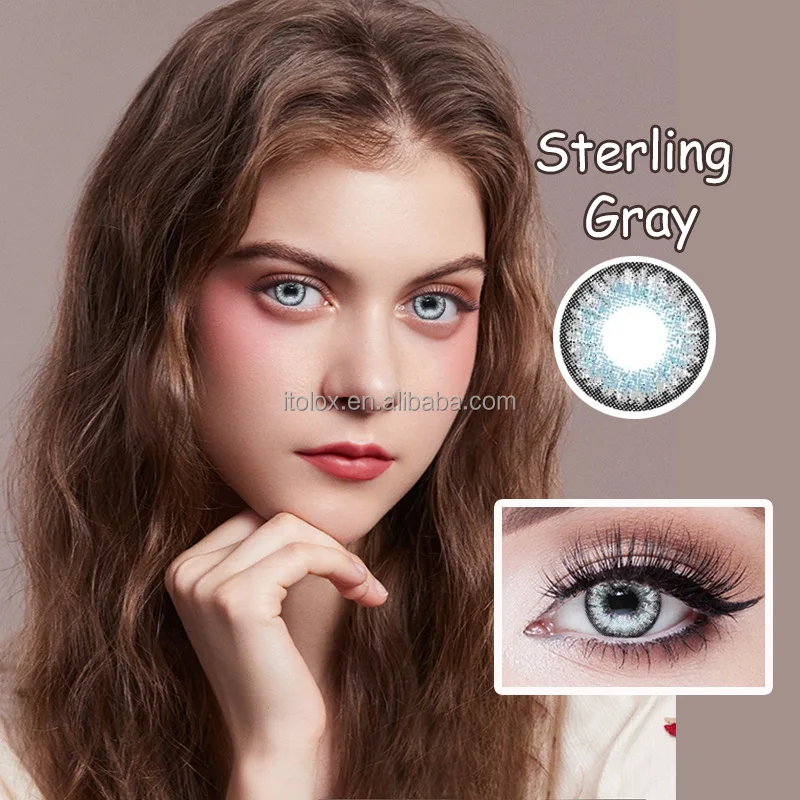 Beautiful color contact lenses classic 12 colors free shipping