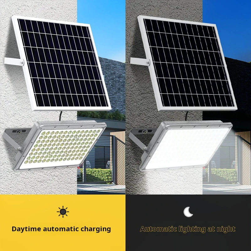 Super Bright 50W Outside Aluminum Ip65 Stadium Floodlight Solar Powered Reflector Led Flood Light Solar Projector