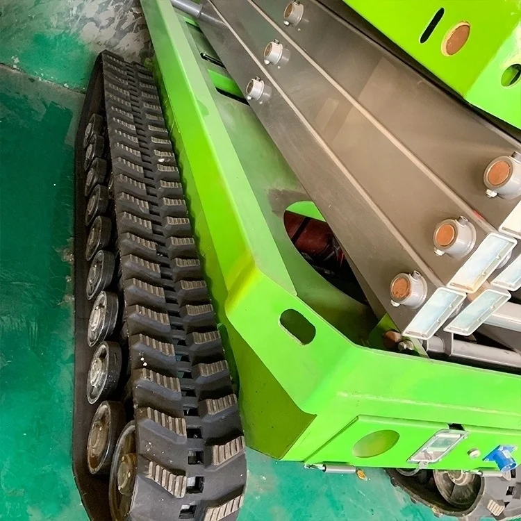 Qiyun 8M (26ft) China Electric Mobile Crawler Self Propelled Scissor Lift Platform