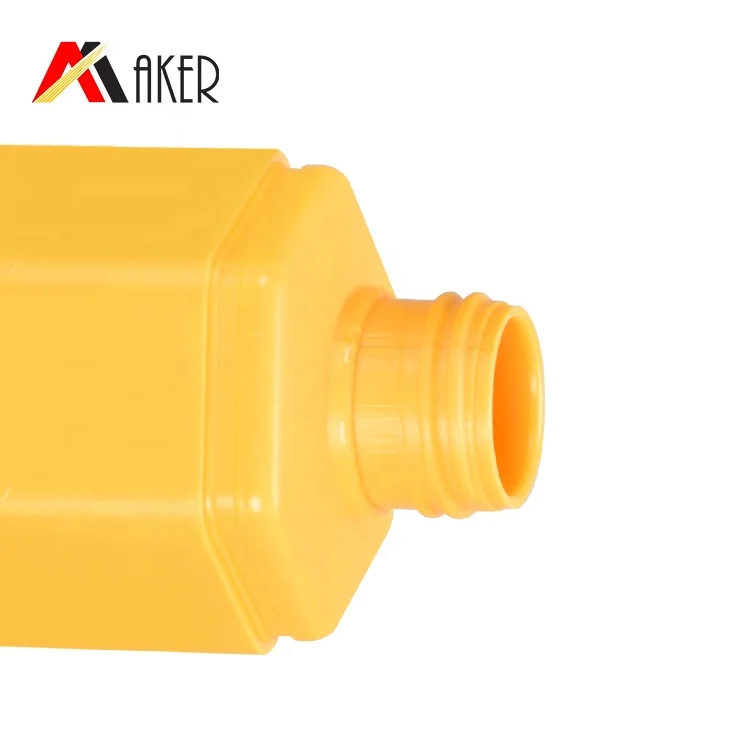 2020 оптовая цена желтый пустой уникальный дизайн HDPE 150 мл бутылка для лосьона с дозатором для крема