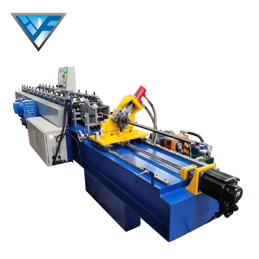 U Shape Channel Purlin Roll Forming Machine Keel Frame Profile Roll Forming Machine
