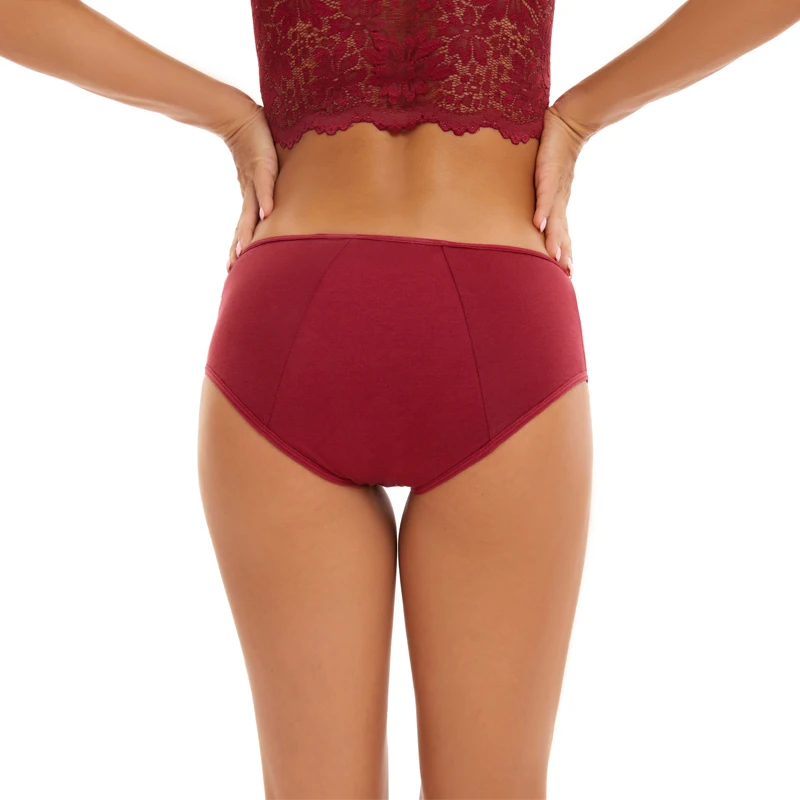 Popular High Absorbency Panties Culotte Menstruation Women sleepwear Leak Proof Panties menstrual Underwear  Period Panty Fabric