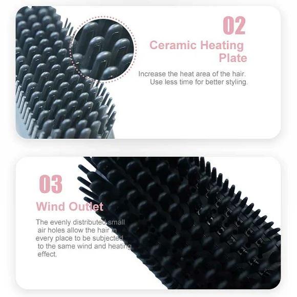 Одношаговый фен и стайлер многофункциональная щетка для волос плоский утюжок профессиональный с держателем