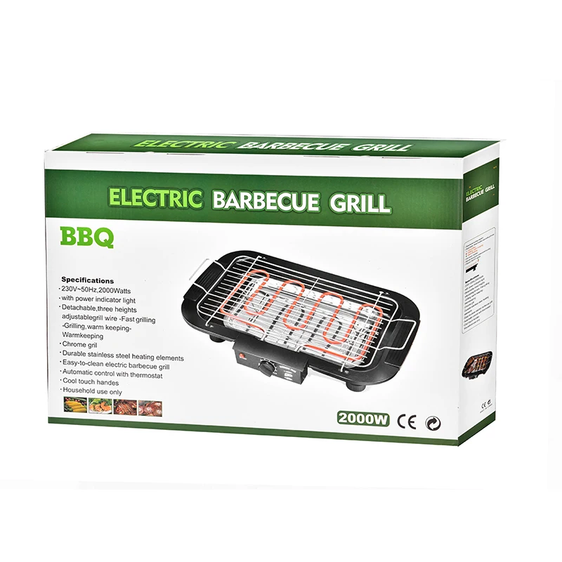 
2000W Korean Barbecue Grill BY-H6 Family Party foodi grill griddle plate 