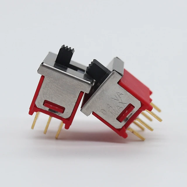 Индивидуальные 6 pin ползунковый Переключатель суб-миниатюрный ползунковый переключатель 30000 циклов ползунковый переключатель