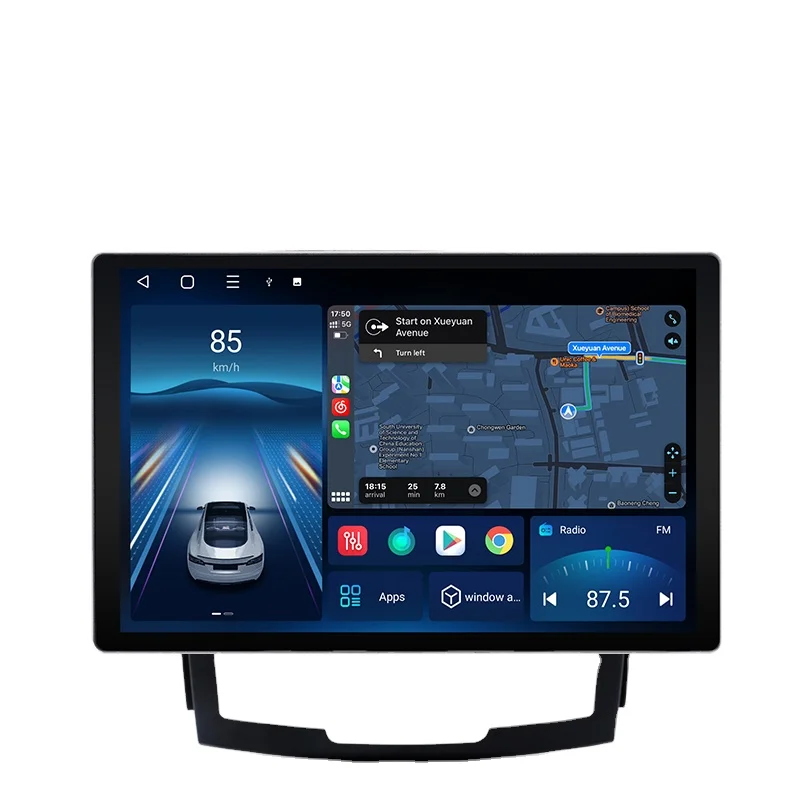 13-дюймовый 2 Din Автомобильный Android Радио Стерео видеоплеер GPS 2din для SsangYong Korando 2010-2013