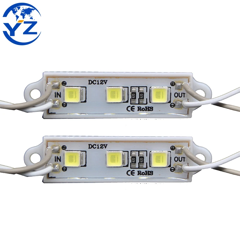 Factory Bottom Price White Red Blue Green Yellow Pink Color DC 12V 24V 0.6W 5054 LED Module For Light Box