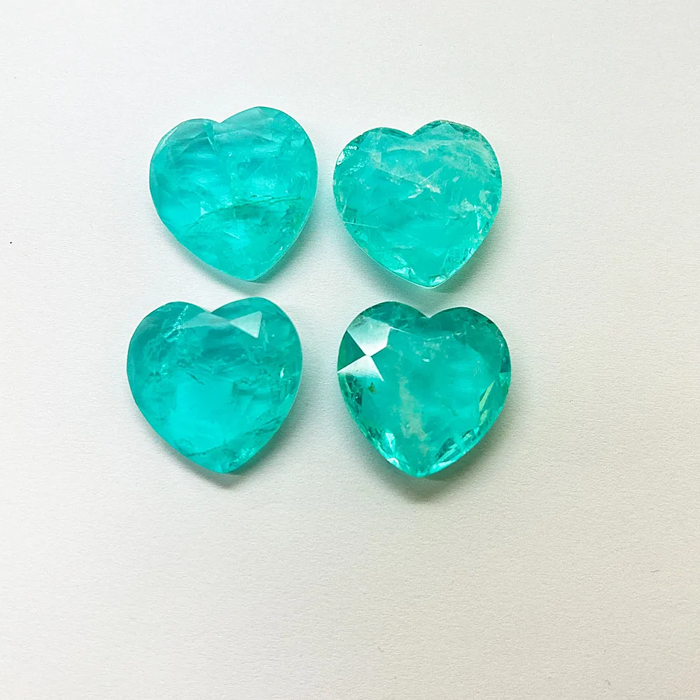 Multicolor  Paraiba Tourmaline Glass Gems