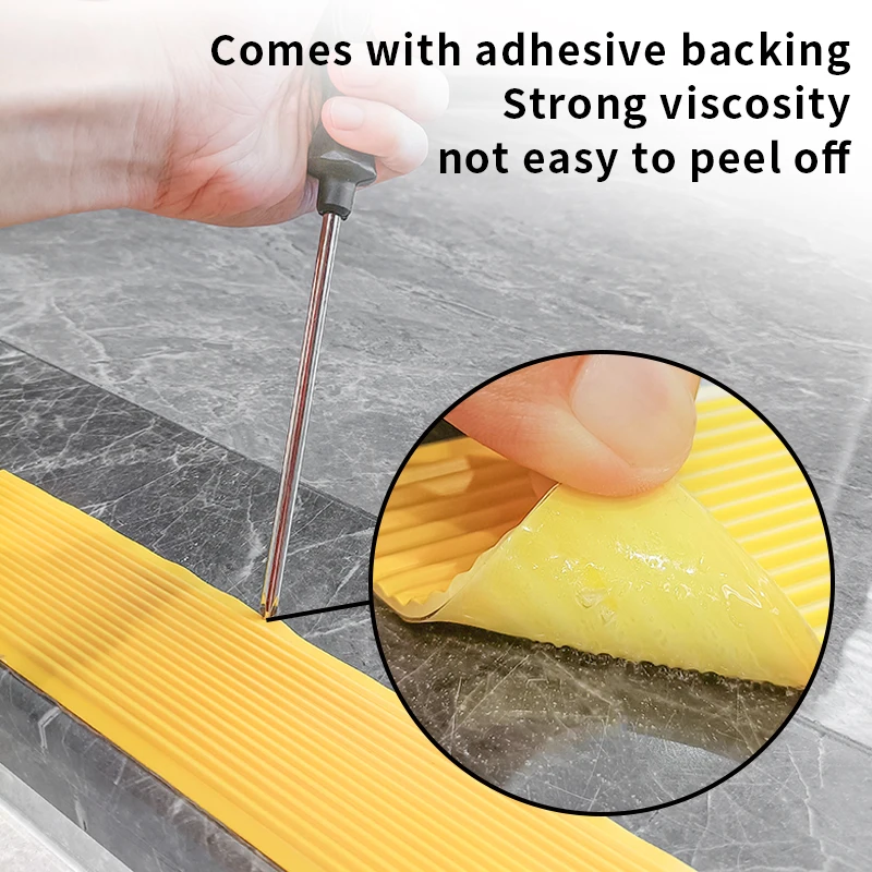 PVC Material Stair Treads and Vinyl Floor Strips for Improved Stair Safety