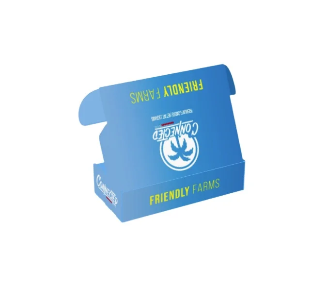 Подключенная коробка для почтовых отправлений, индивидуальные картонные бумажные упаковочные коробки, Гофрированная коробка для самолета