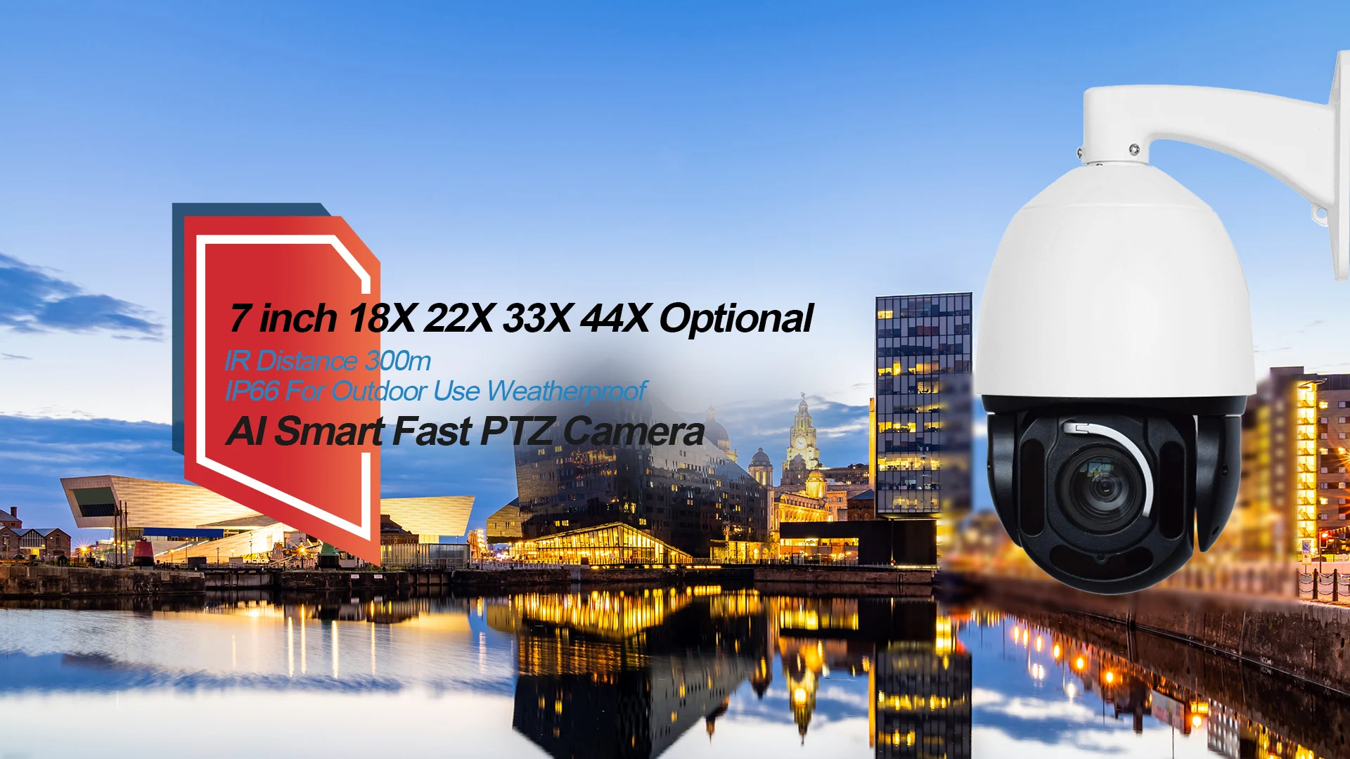 Waterproof PTZ Speed Dome Camera 1080P Outdoor Full HD Smart TVI CCTV Camera 2MP 25X IR Analog PTZ Security Camera