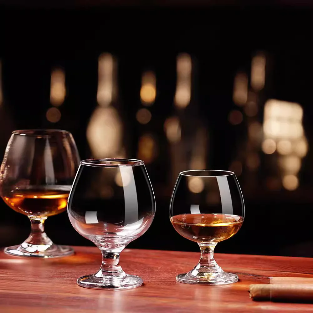 2024 China Wholesale clear Brandy Snifters Cognac Glasses Brandy Glasses Spirits Drinking Glass Snifters Beer Tasting Glasses