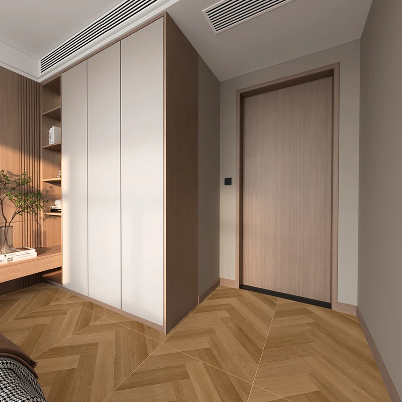 floor tile ceramic Nonslip Wooden Ceramic Tile Foshan Ceramic Wood Look Glazed Porcelain Tiles