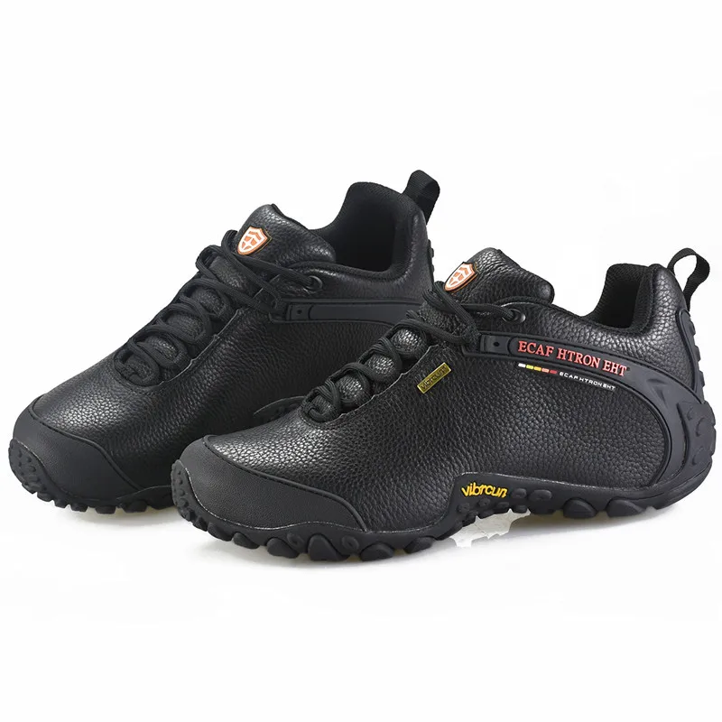 New Top Layer Cowhide Outdoor Hiking Shoes for Men and Women