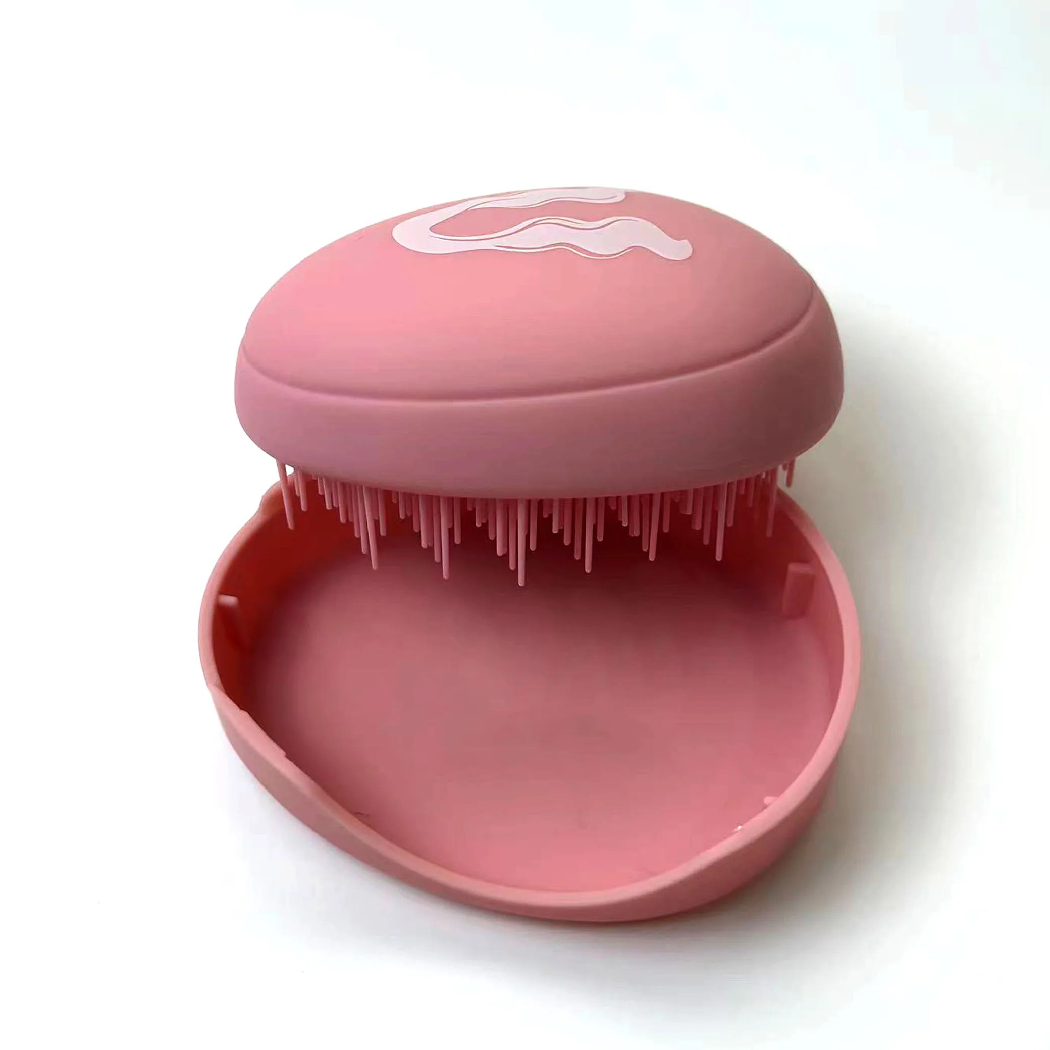 Compact Round Travel Hair Brush Folding Travel Hair Brush Mini Hair Brush