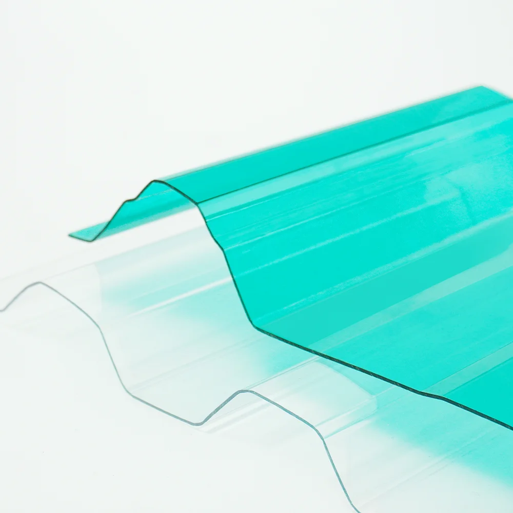 High Strength Flexible Hard Transparent Roofing Plastic Polycarbonate Panels Corrugated Polycarbonate Sheet