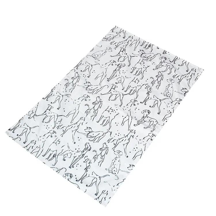 Online hotsale Australia design printed souvenir gift twill fabric quick cleaning dish cloth chef tea towel kitchen 100% cotton