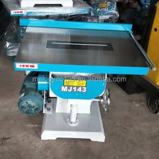 Woodworking circular saw 45 degree swing angle saw precision push table saw MJ143