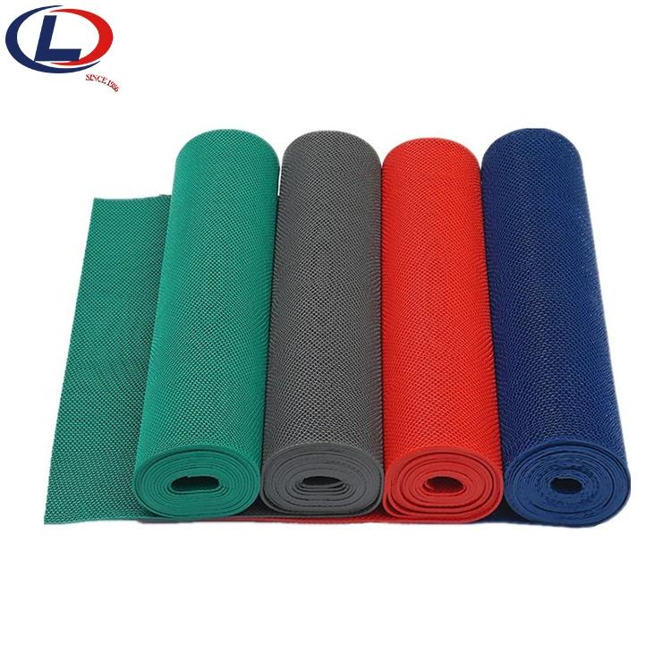Best Selling PVC S-type Outdoor Waterproof Anti-slip Floor Hollow Mat