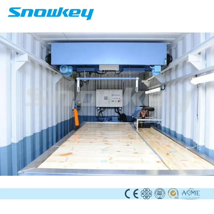 Containerized Brine Tank Type Block Ice Machine