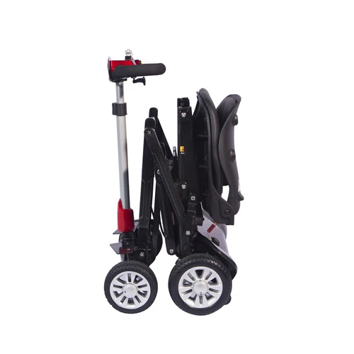 Carbon material smoothly movable compact and comfortable Scooter with large capacity for old man