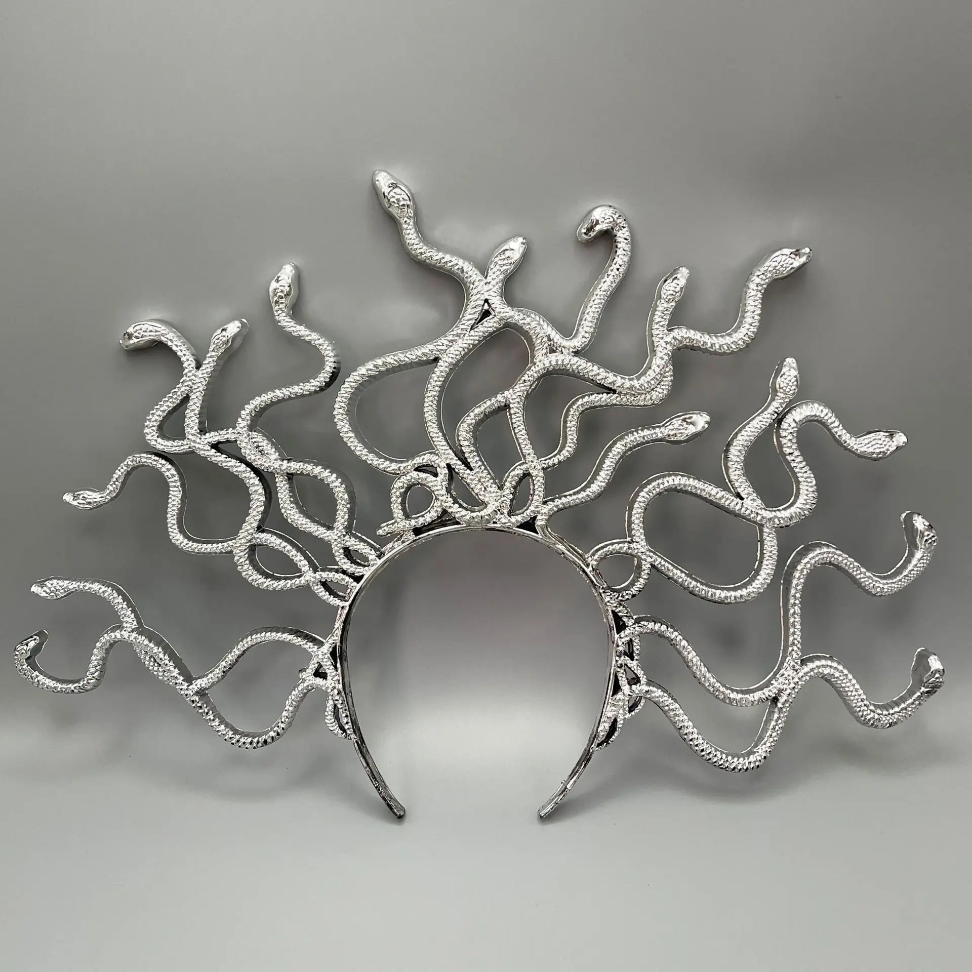 Medusa Headband Halloween hair hoop Headband cosplay decoration accessories Greek Mythology Halloween Snake Shaped headband