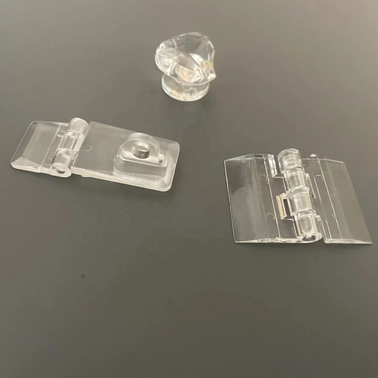 Yiwu Factory Clear Cabinet Mini Latch Acrylic Locking Hasp Plexiglass Hasp Staple lock